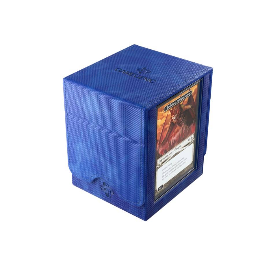 Gamegenic Squire Plus XL Blue 100ct Deck Box image 0